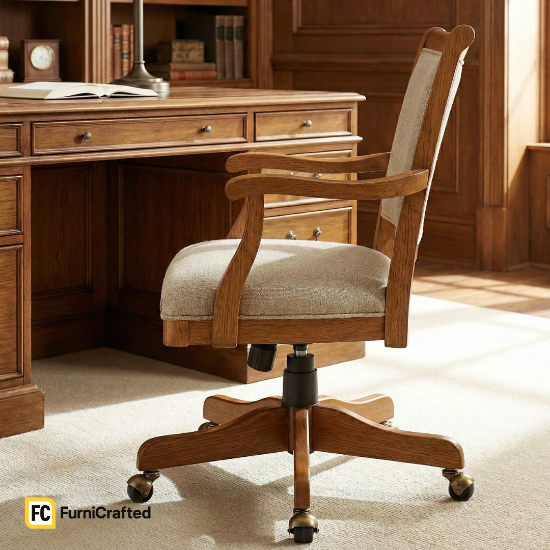 atlas wooden office chair – solid wood chair for home & office atlas wooden office chair – solid wood chair for home & office