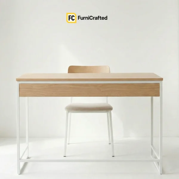 Luna Computer Desk Luna Minimal Work Desk – Compact Modern Desk for Home & Office ...