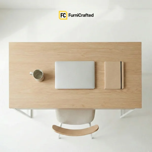 Luna Computer Desk Luna Minimal Work Desk – Compact Modern Desk for Home & Office ...