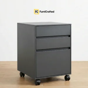 vertex mobile drawer unit – rolling storage drawer for office & home